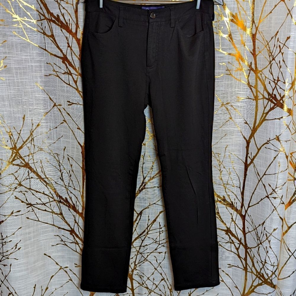 NYDJ black skinny pants 
